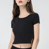 Einfaches Yoga-T-Shirt für jeden Tag